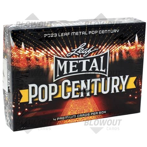 leaf metal pop century box|leaf pearls of history.